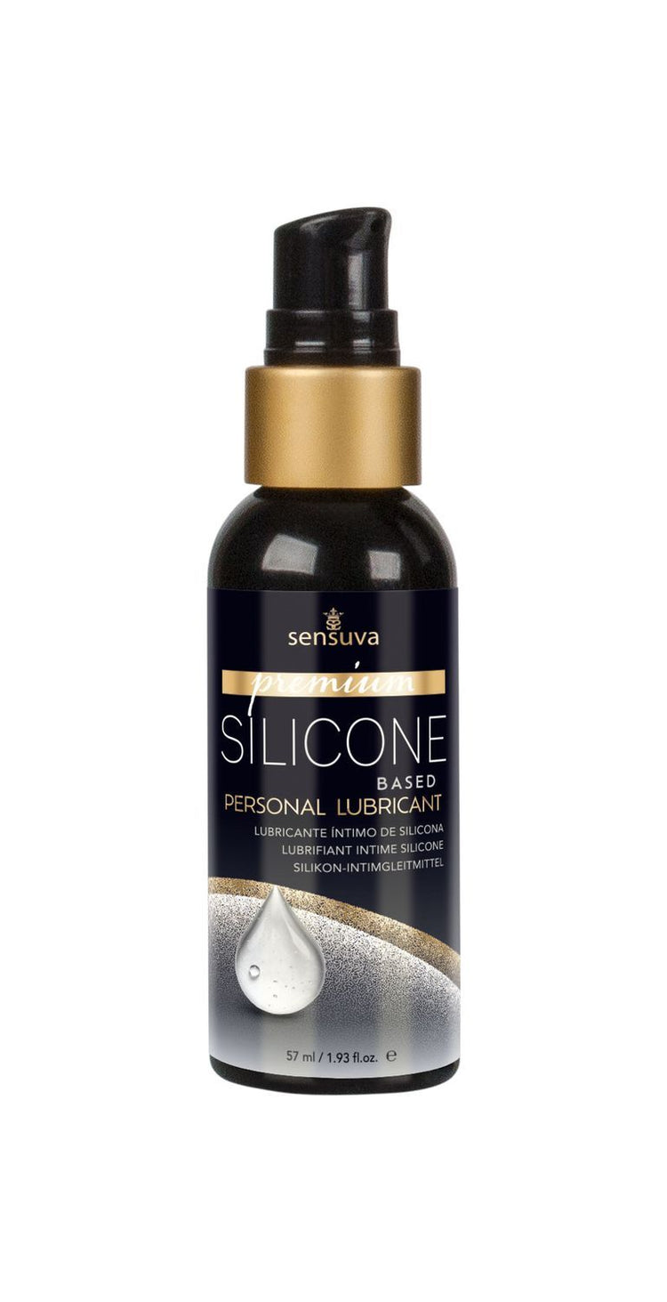 Силіконова змазка Sensuva Premium Silicone (57 мл), без гліцерину, парабенів і ментолу