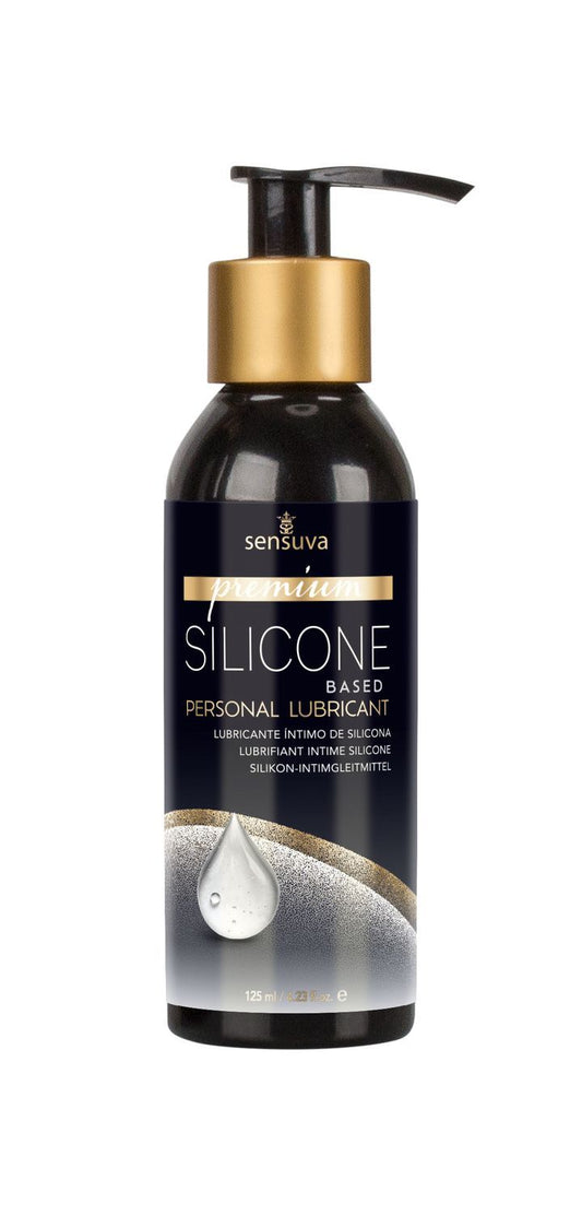 Силіконова змазка Sensuva Premium Silicone (125 мл), без гліцерину, парабенів і ментолу
