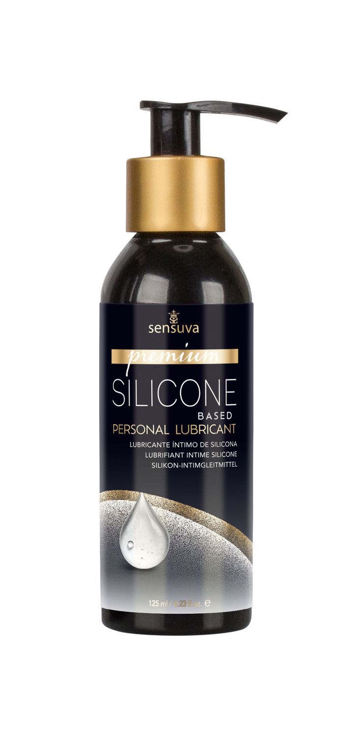 Силіконова змазка Sensuva Premium Silicone (125 мл), без гліцерину, парабенів і ментолу
