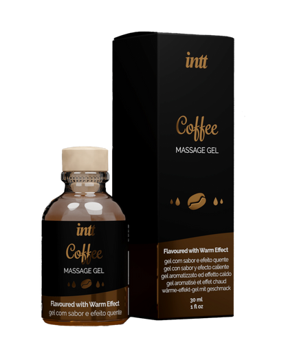 Масажний гель для інтимних зон Intt Coffee (30 мл) розігрівальний