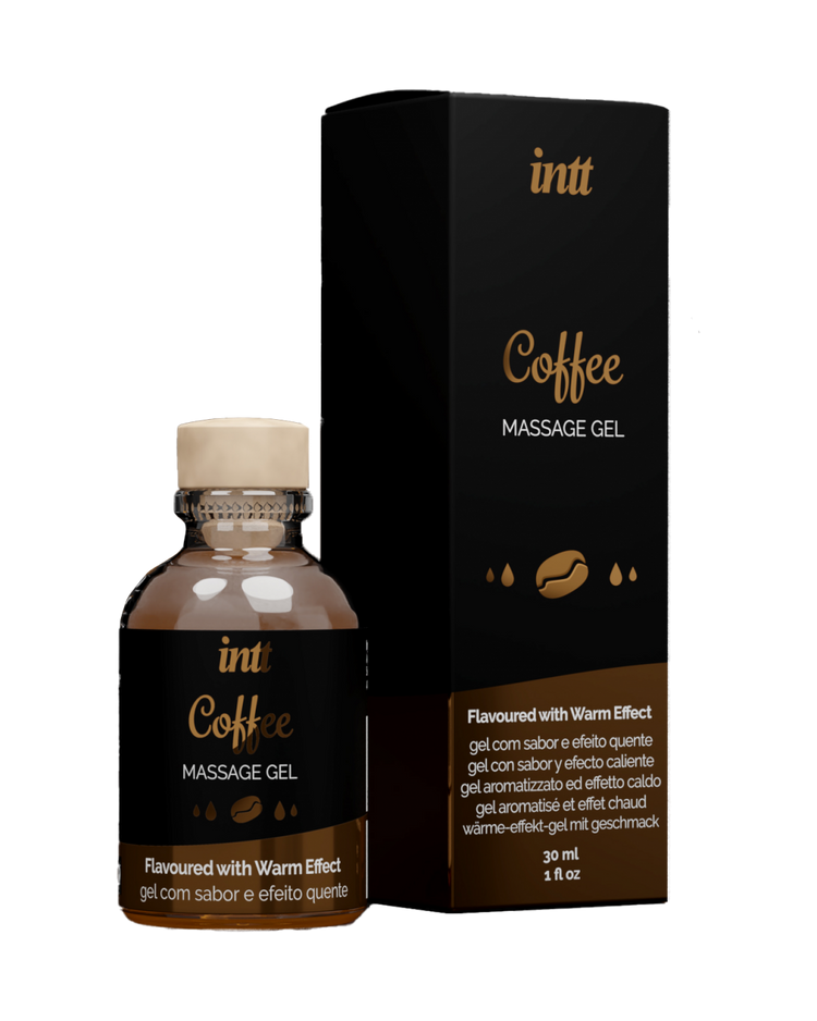 Масажний гель для інтимних зон Intt Coffee (30 мл) розігрівальний