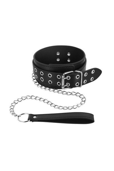 Нашийник з повідцем Fetish Tentation Eyalets and Leash