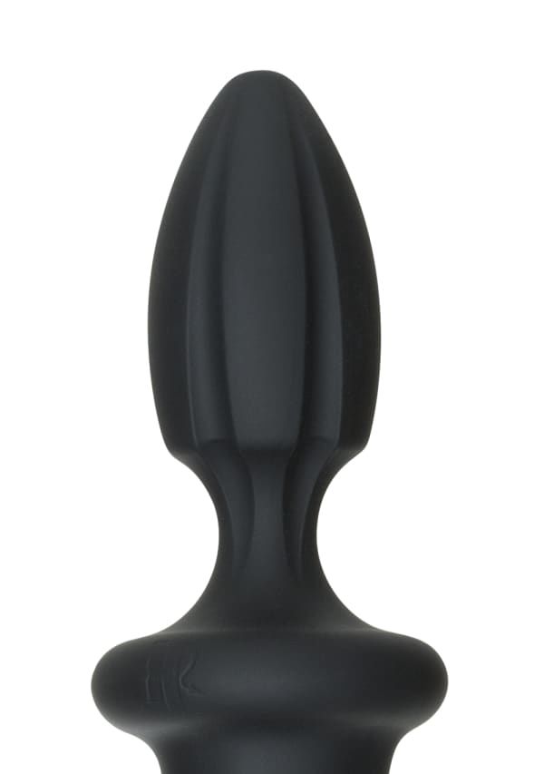 Анальний плаг з ділдо Doc Johnson Kink - Dual Density SECONDSKYN Fuck Plug - Black