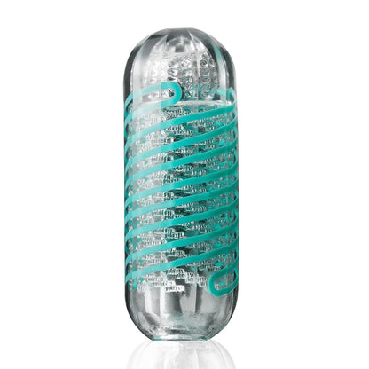 Мастурбатор Tenga Spinner 01 Tetra з пружною стимулювальною спіраллю всередині, ніжна спіраль