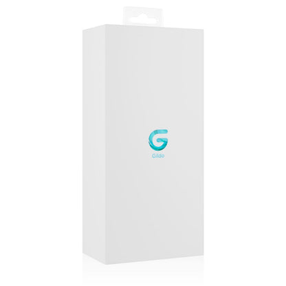 Скляний дилдо з вигинами і малюнком Gildo Glass Dildo No. 3