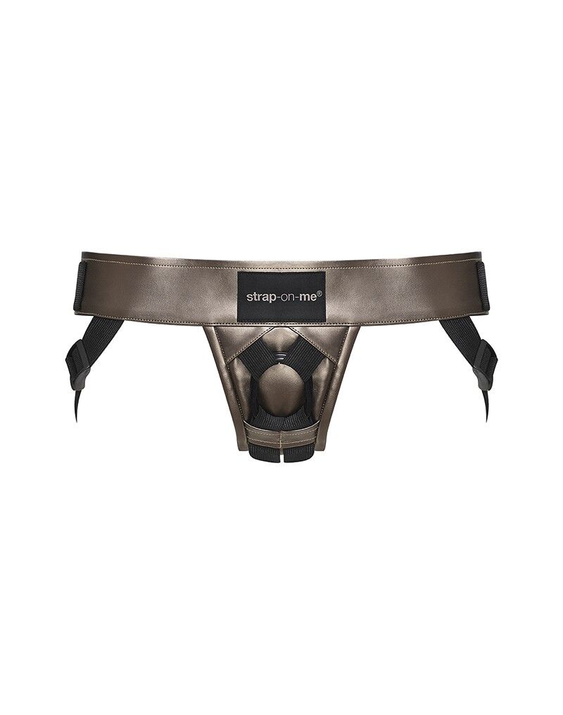 Трусики для страпону Strap-On-Me Leatherette Harness CURIOUS