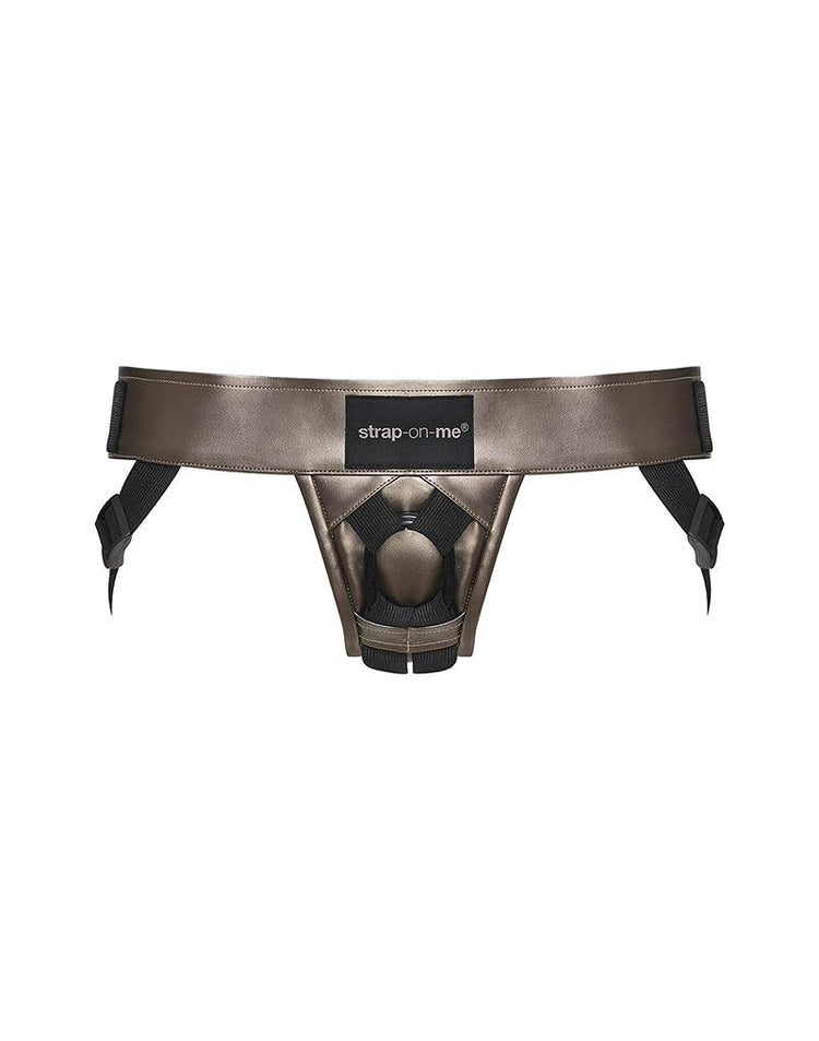 Трусики для страпону Strap-On-Me Leatherette Harness CURIOUS