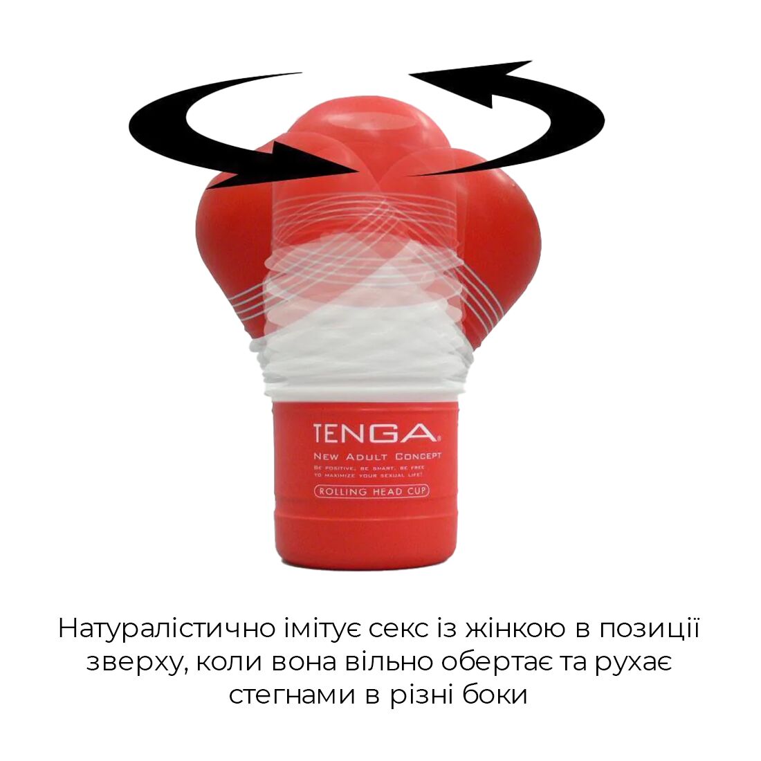 Мастурбатор Tenga Air Flow Cup GENTLE, ефект всмоктування