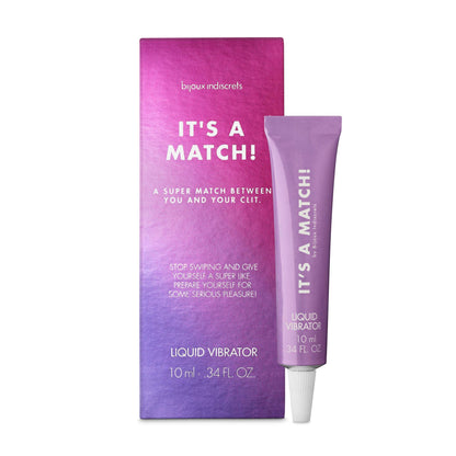 Рідкий вібратор для клітора Bijoux Indiscrets It's a Match!, 10 мл