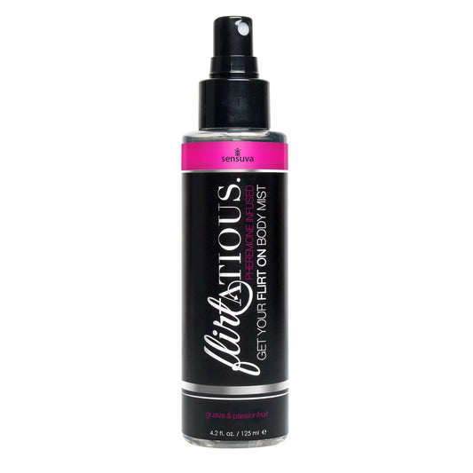 Спрей-міст для тіла з феромонами Sensuva Flirtatious PassionFruit & Guava Body Mist  (125 мл)