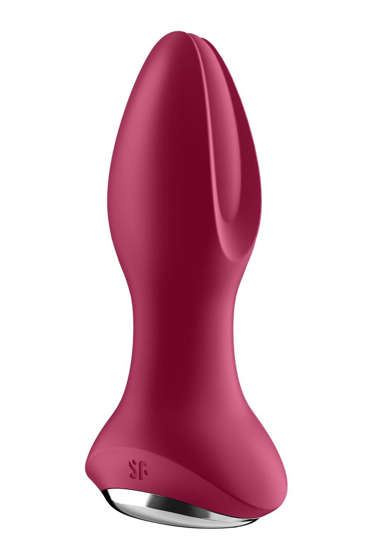 Анальна смарт-вібропробка із перлинним масажем Satisfyer Rotator Plug 2+ Violet