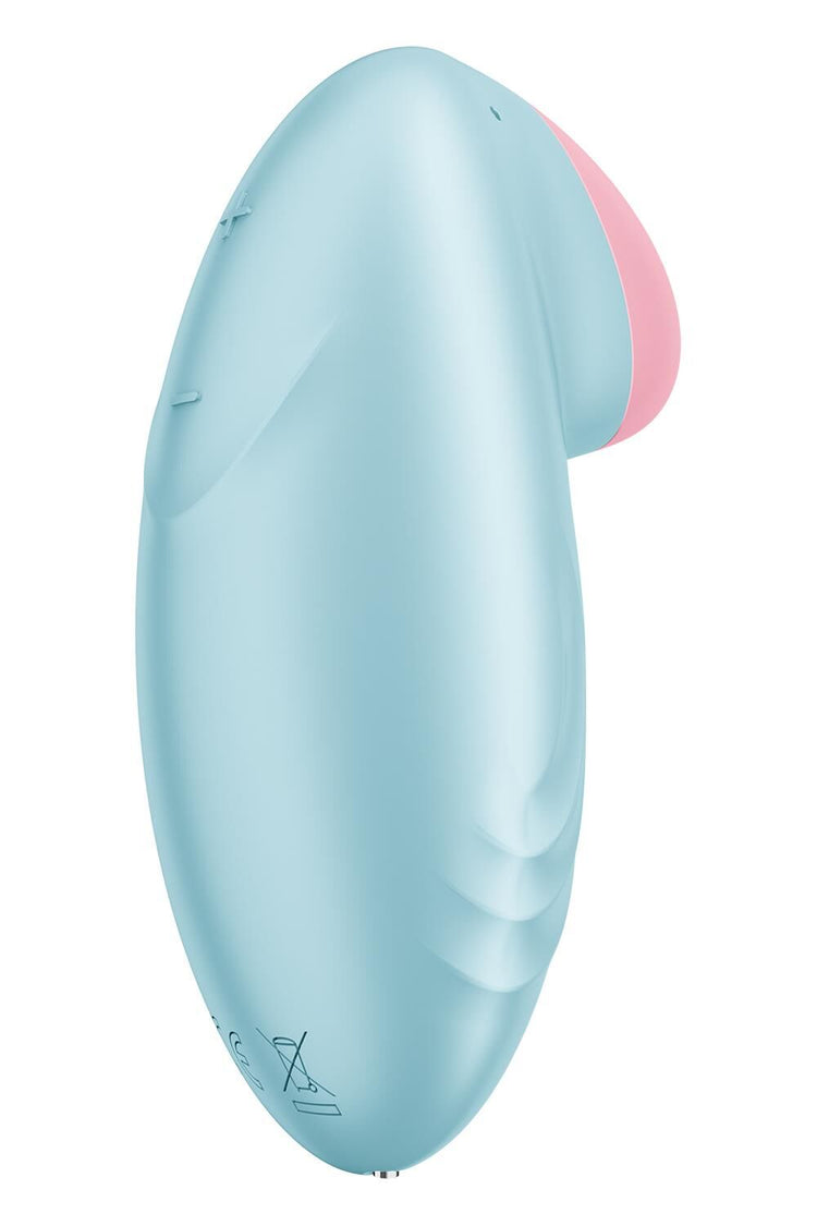 Смарт-вібратор для клітора Satisfyer Tropical Tip Light Blue