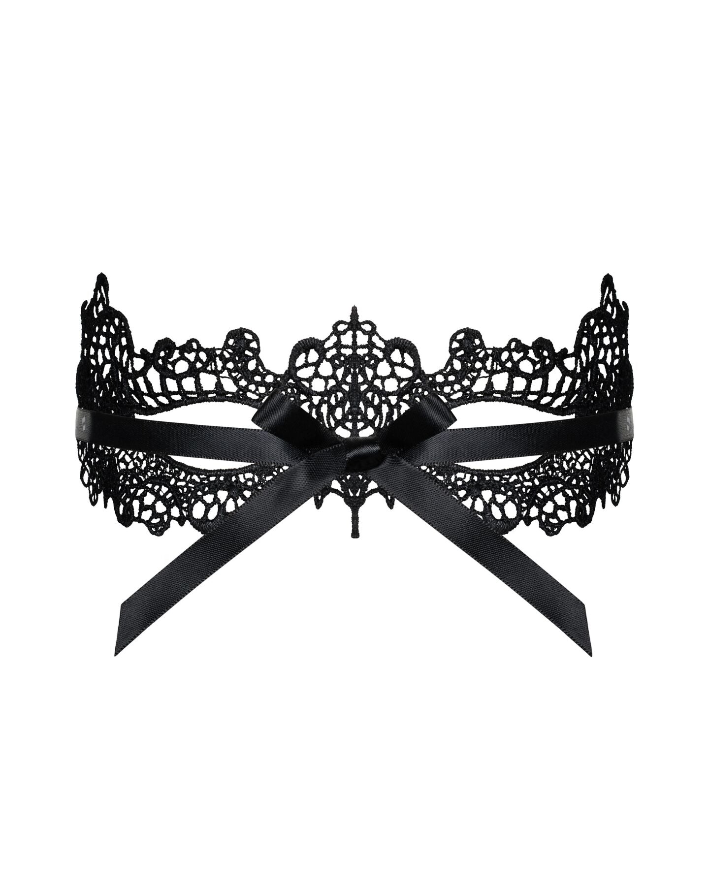 Мереживна маска Obsessive A701 mask, єдиний розмір, чорна