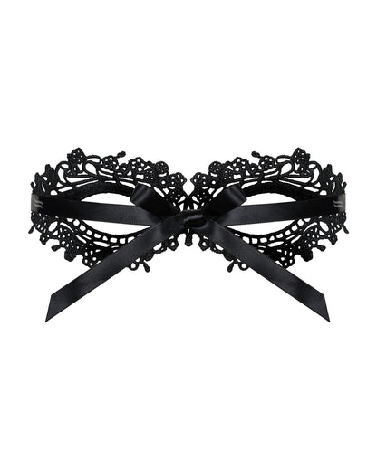 Мереживна маска Obsessive A710 mask, єдиний розмір, чорна