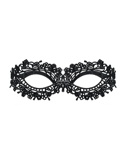Мереживна маска Obsessive A710 mask, єдиний розмір, чорна