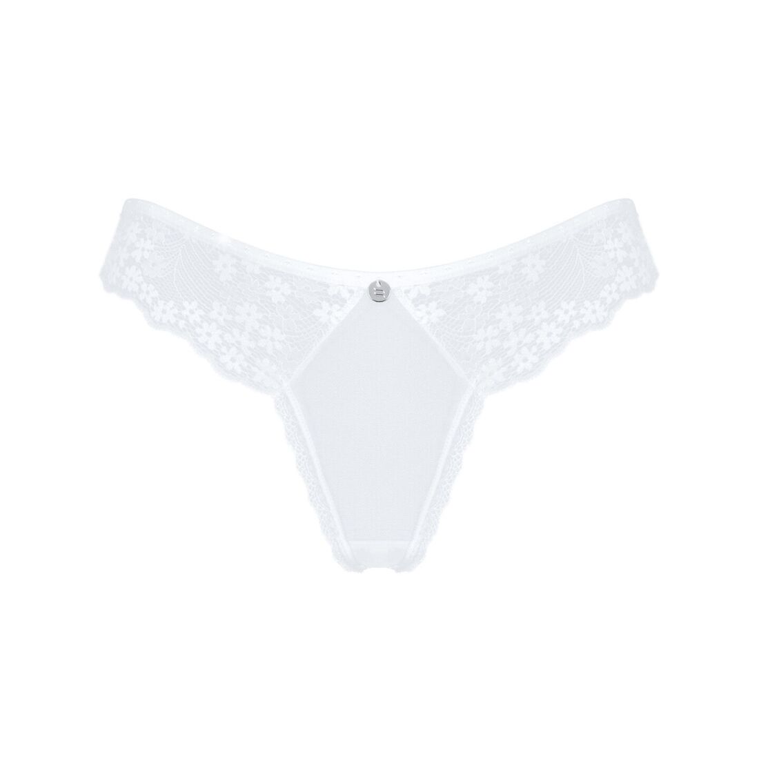 Напівпрозорі трусики Obsessive Heavenlly panties M/L, відкриті сідниці