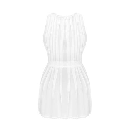 Напівпрозорий пеньюар Obsessive Heavenlly peignoir XL/2XL