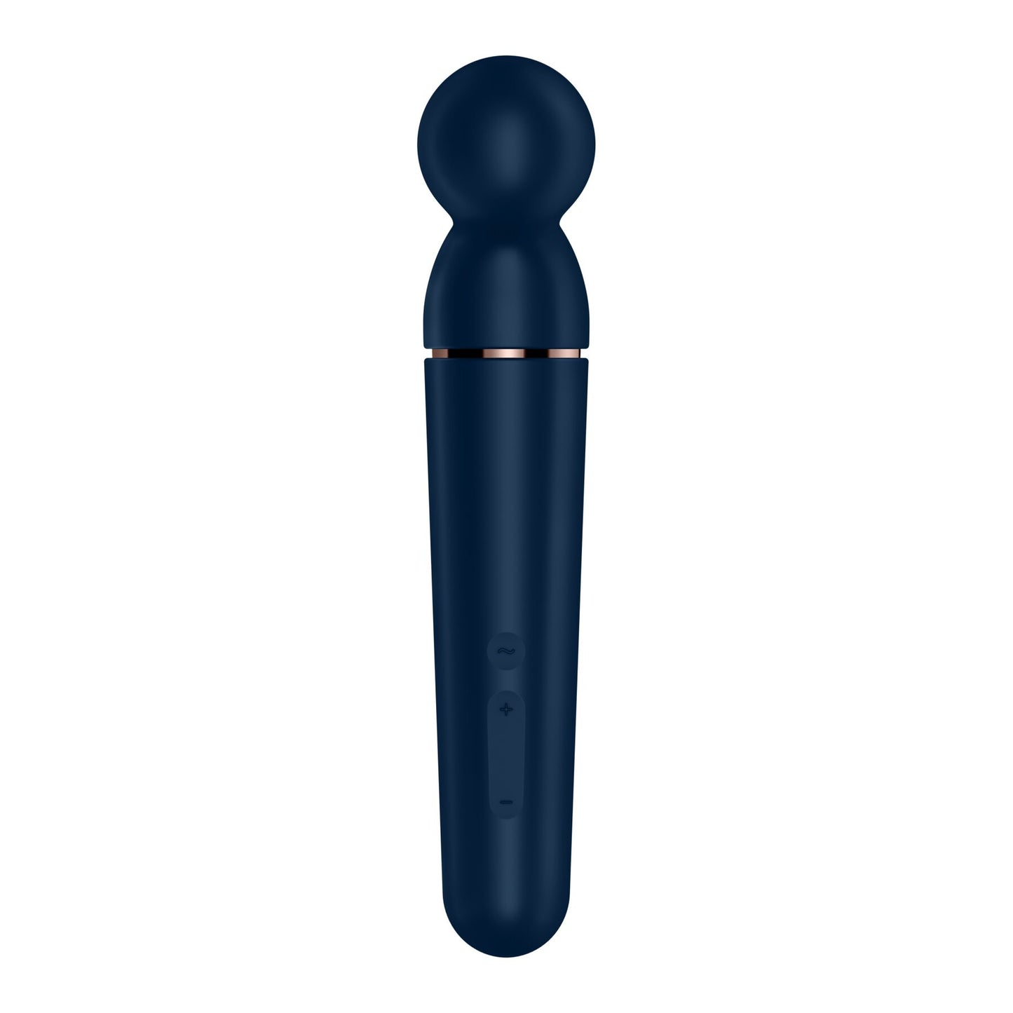 Вібромасажер Satisfyer Planet Wand-er Blue/Rosegold, дуже потужний, бездротовий
