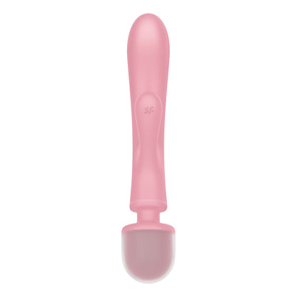 Вібратор-кролик з вібромасажером Satisfyer Triple Lover Pink, 3 мотори