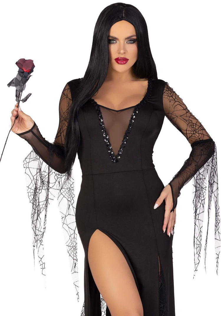 Костюм Мортіші Аддамс Leg Avenue Sexy Spooky Morticia M