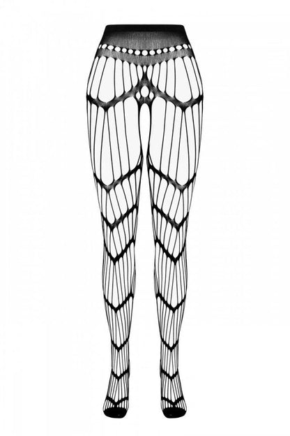 Еротичні колготки-бодістокінг Passion ECO S006 white