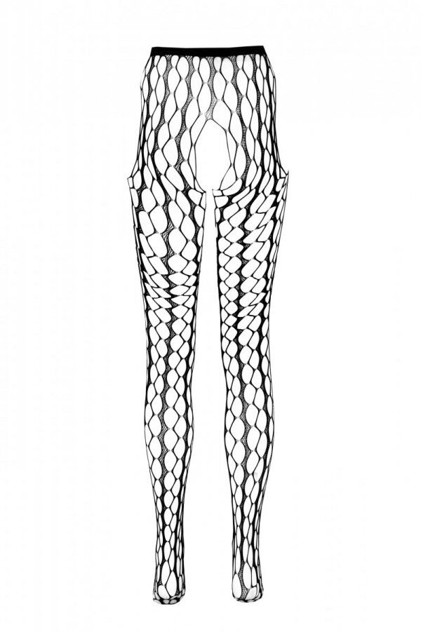 Еротичні колготки-бодістокінг Passion ECO S007 black