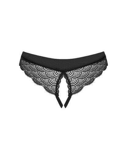 Трусики з доступом Obsessive Chemeris crotchless panties XL/2XL
