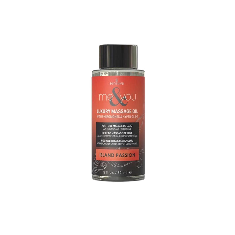 Масажна олія Sensuva Me&You - Island Passion (Wild Passion Fruit & Island Guava) 59 мл