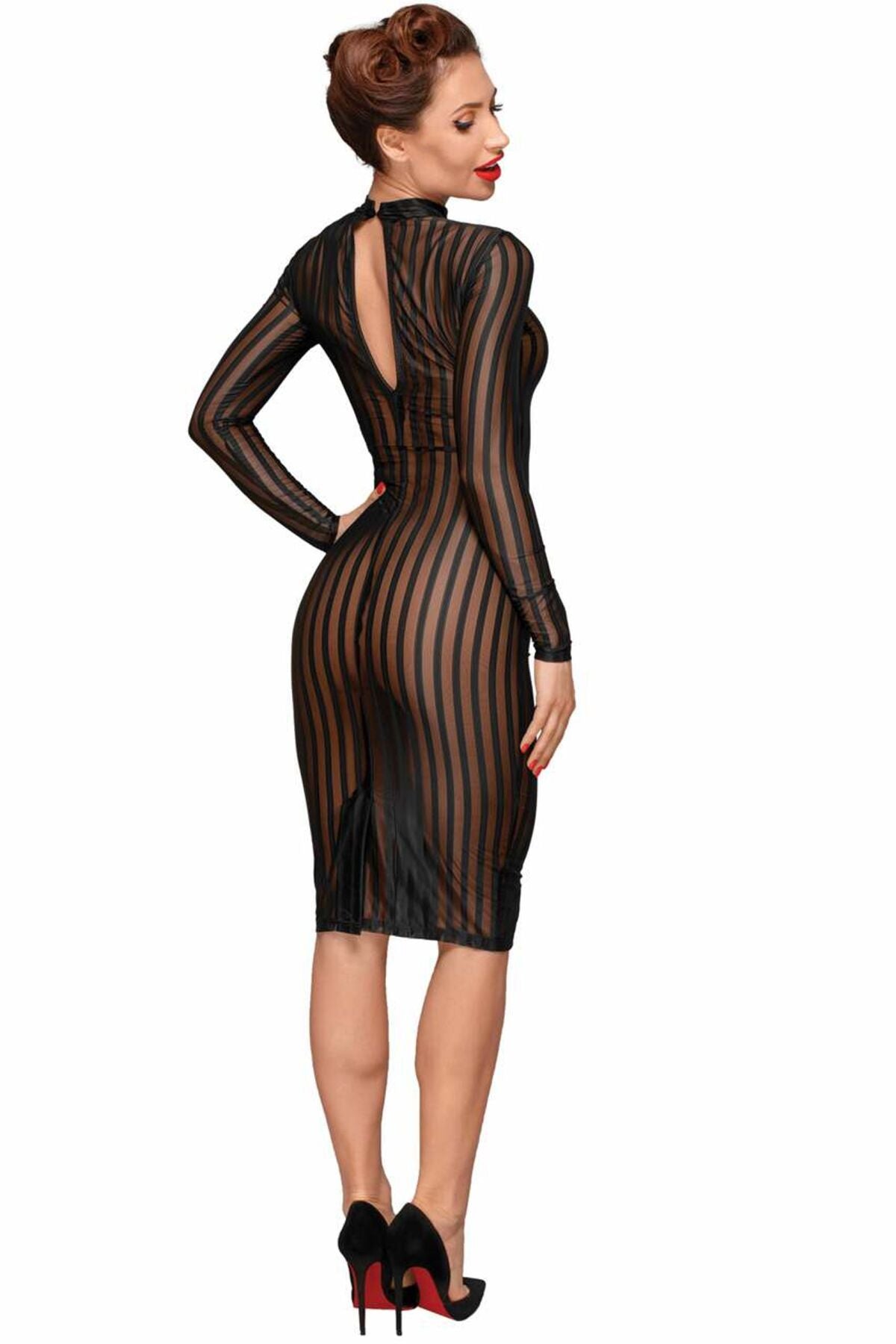 Сукня Noir Handmade F182 Classic dress made of elastic tulle - S