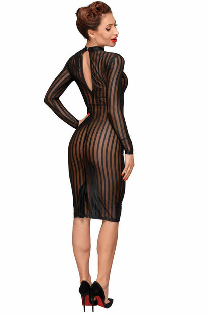 Сукня Noir Handmade F182 Classic dress made of elastic tulle - XL