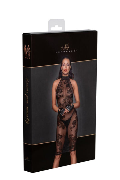 Сукня Noir Handmade F240 Midi tulle dress with velvet straps, XXL