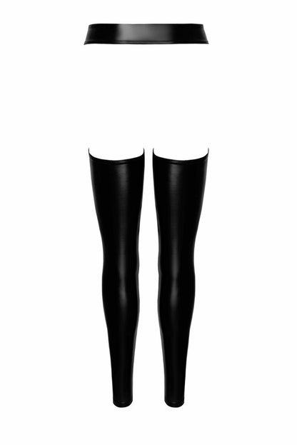 Легінси з відкритими стегнами Noir Handmade F323 Rebel wetlook chaps - XL