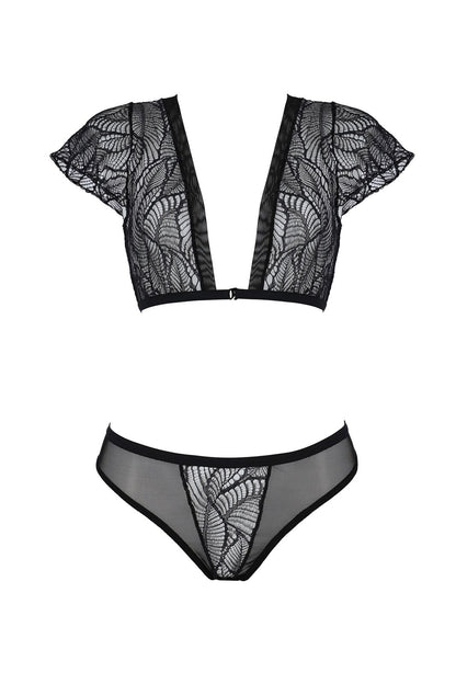 Комплект Passion LEAFA BIKINI black XXL/XXXL - ECO Passion