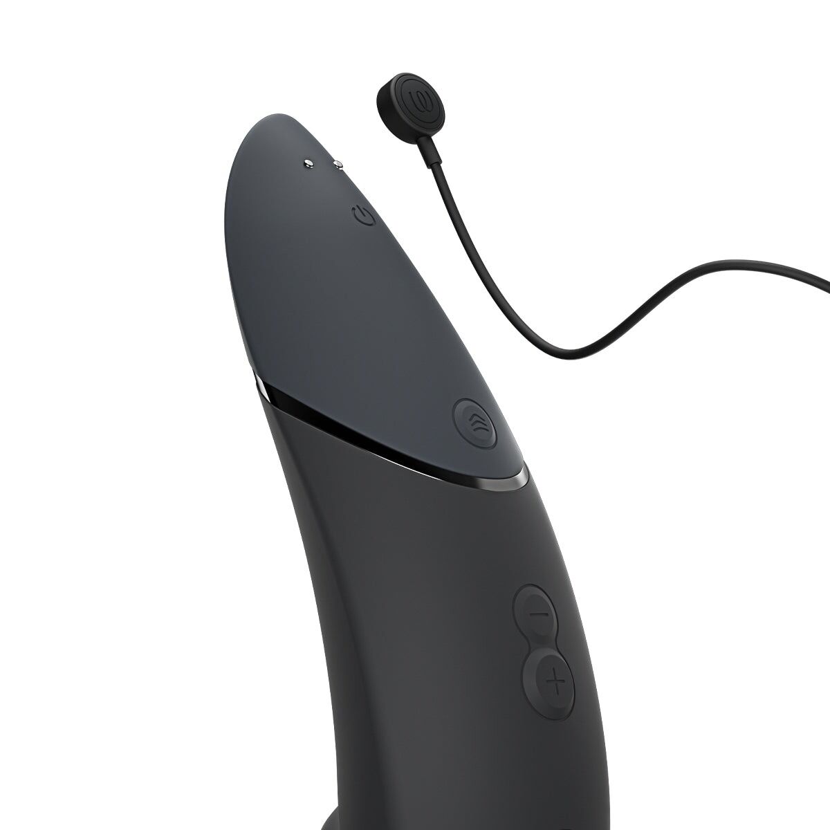 Вакуумний кліторальний стимулятор Womanizer Next Black, 3D Pleasure Air, 14 рівнів інтенсивності