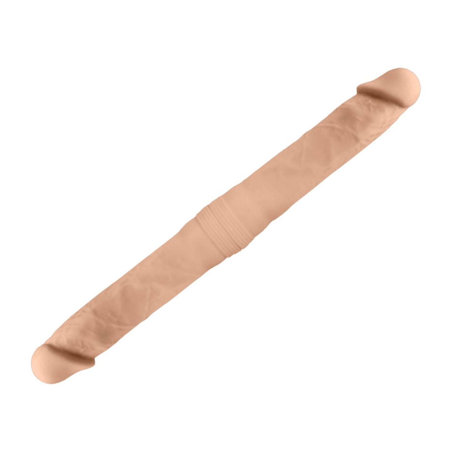 Фалоімітатор двосторонній SIlexD Billy-Joe Double Dong M Flesh, двошаровий, силікон+Silexpan