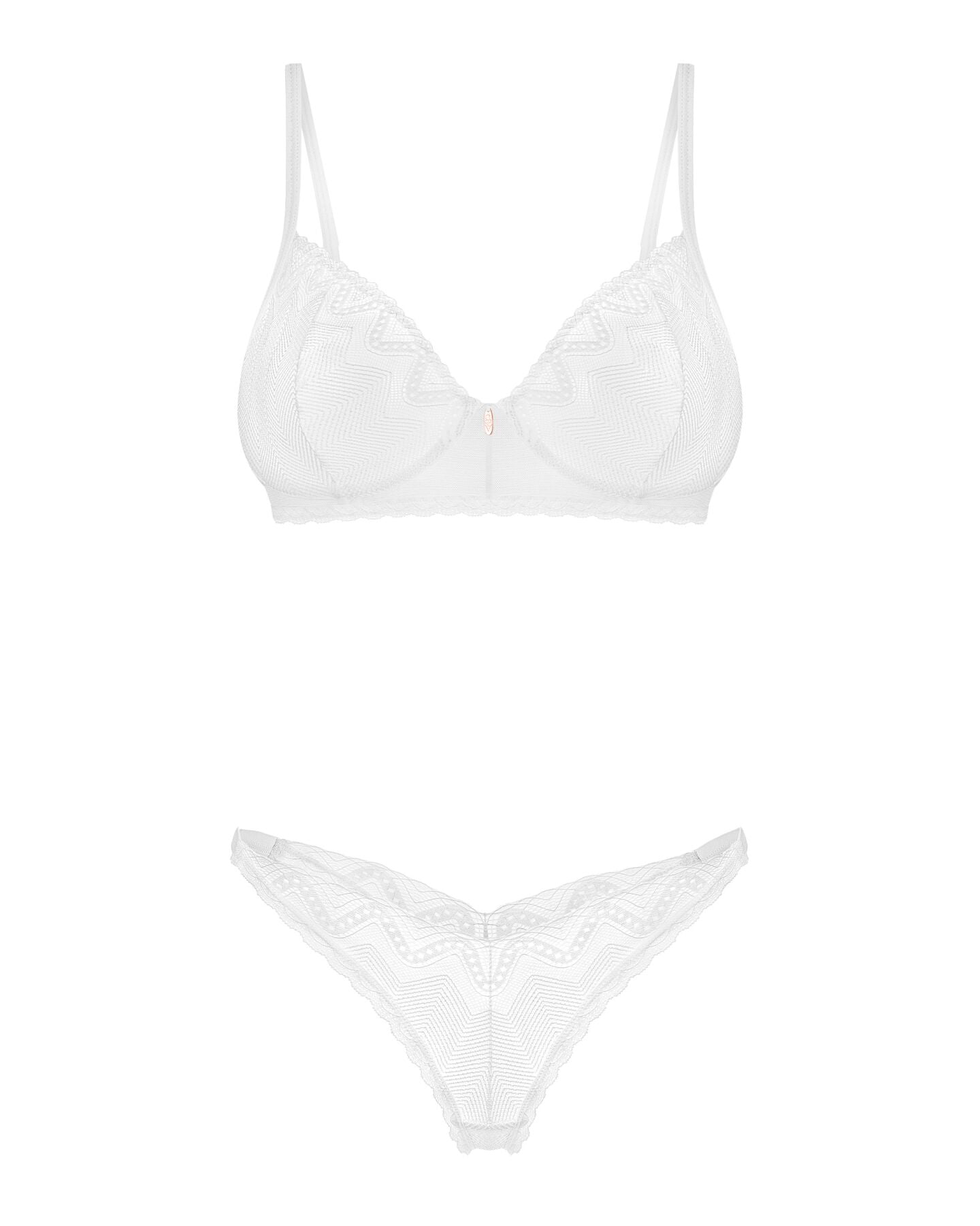 Комплект Obsessive Alissium 2-pcs set XL/2XL