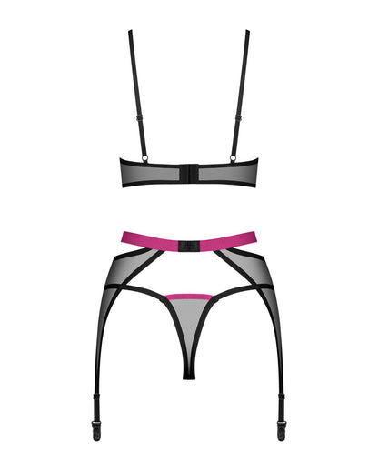 Комплект Obsessive Novenes 3-pcs set XS/S