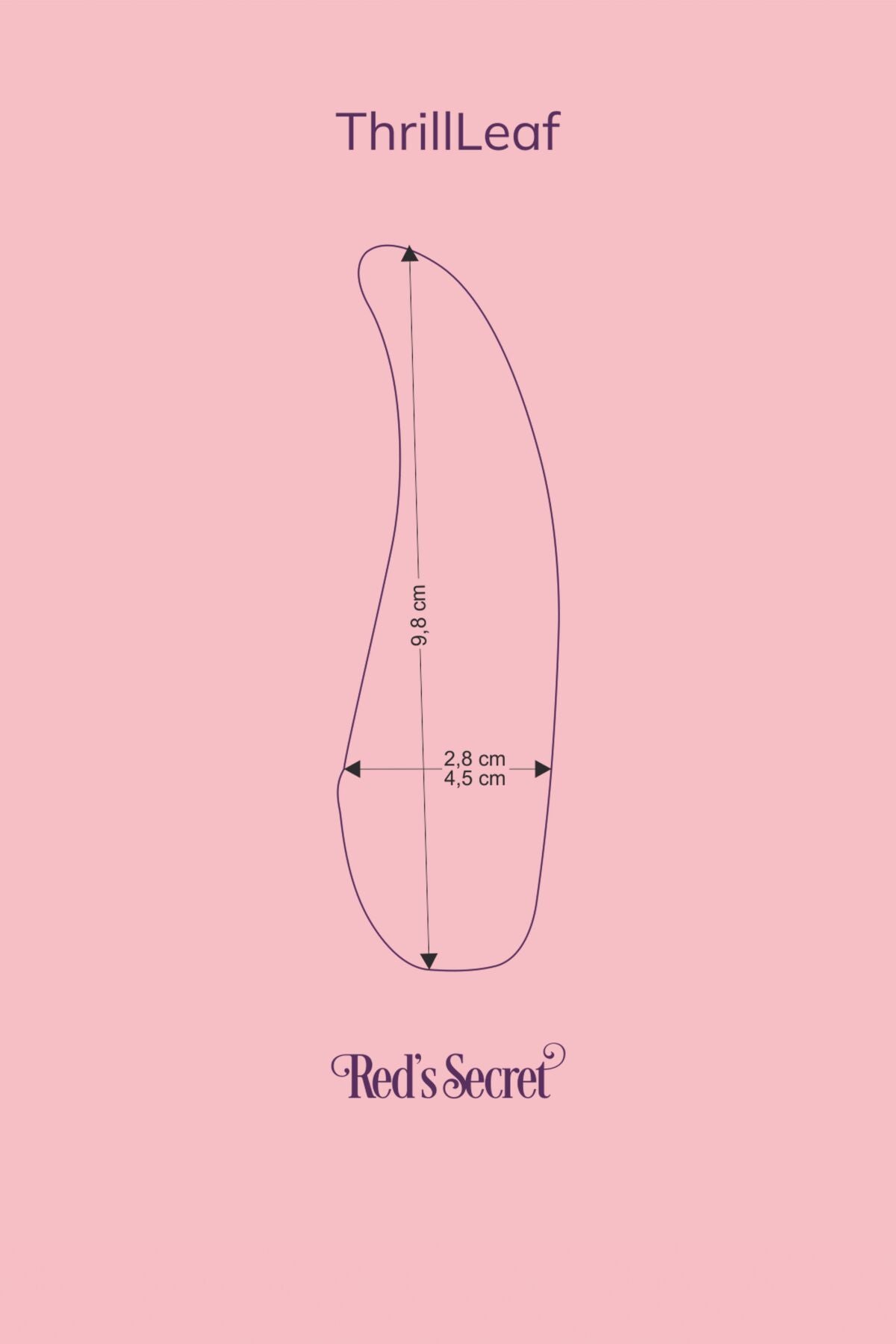 Вібратор-язичок FairyGasm ThrillLeaf blue