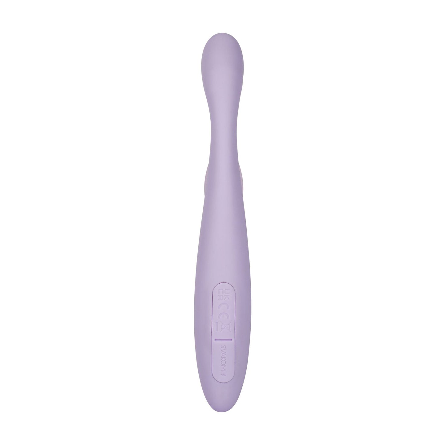 Тонкий кролик-вібратор Svakom Cici+ 2 Lilac, керування зі смартфона, підігрів до 38 °C