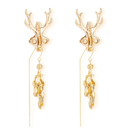 Затискачі для сосків LOCKINK SEVANDA Stag Adjustable Nipple Clamps Set