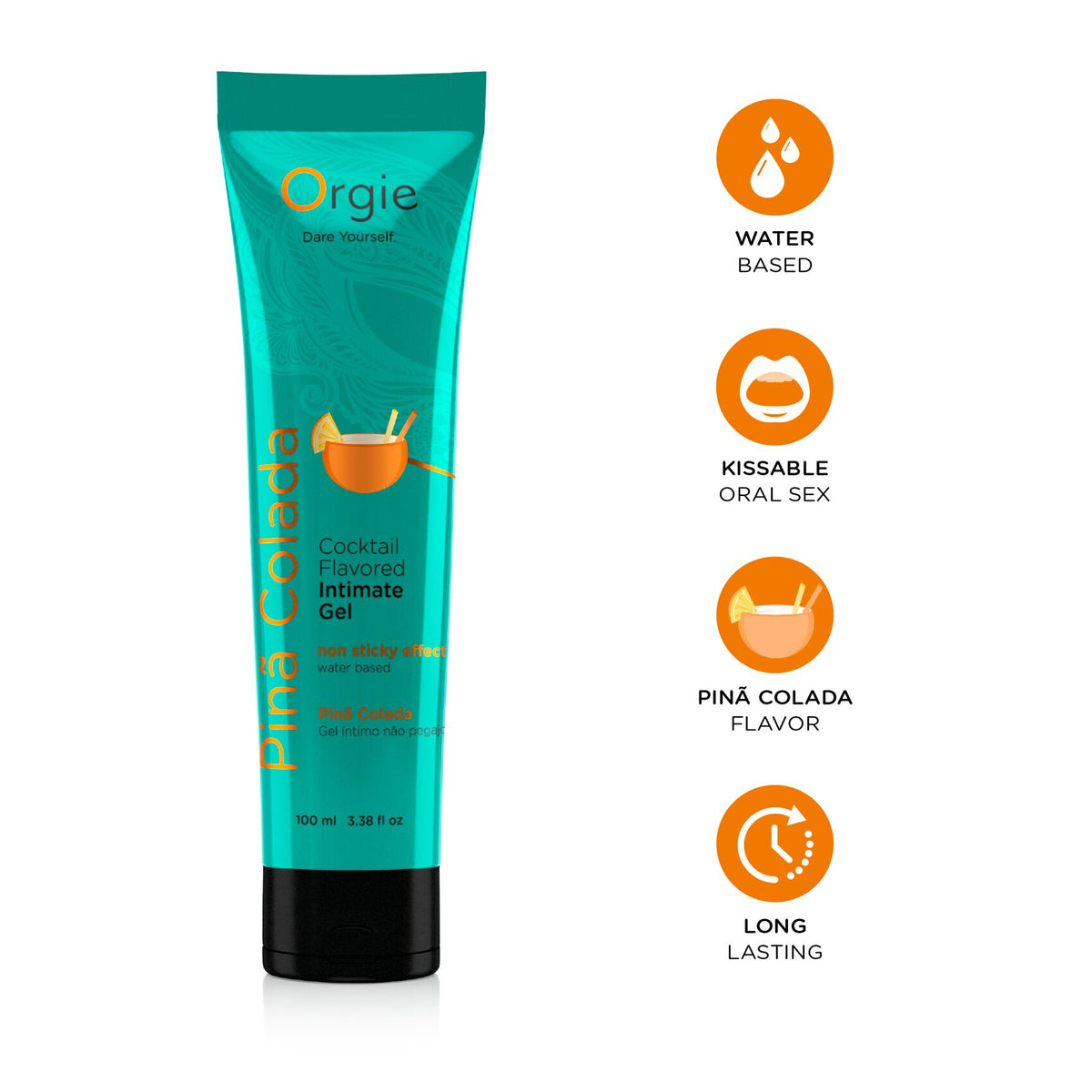 Лубрикант на водній основі Orgie Lube Tube Pina Colada