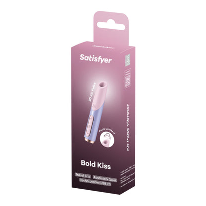 Вакуумний стимулятор Satisfyer Bold Kiss Violet