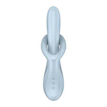 Вібратор з ротацією Satisfyer Heat Flex 4 Grey, підігрів до 39°C