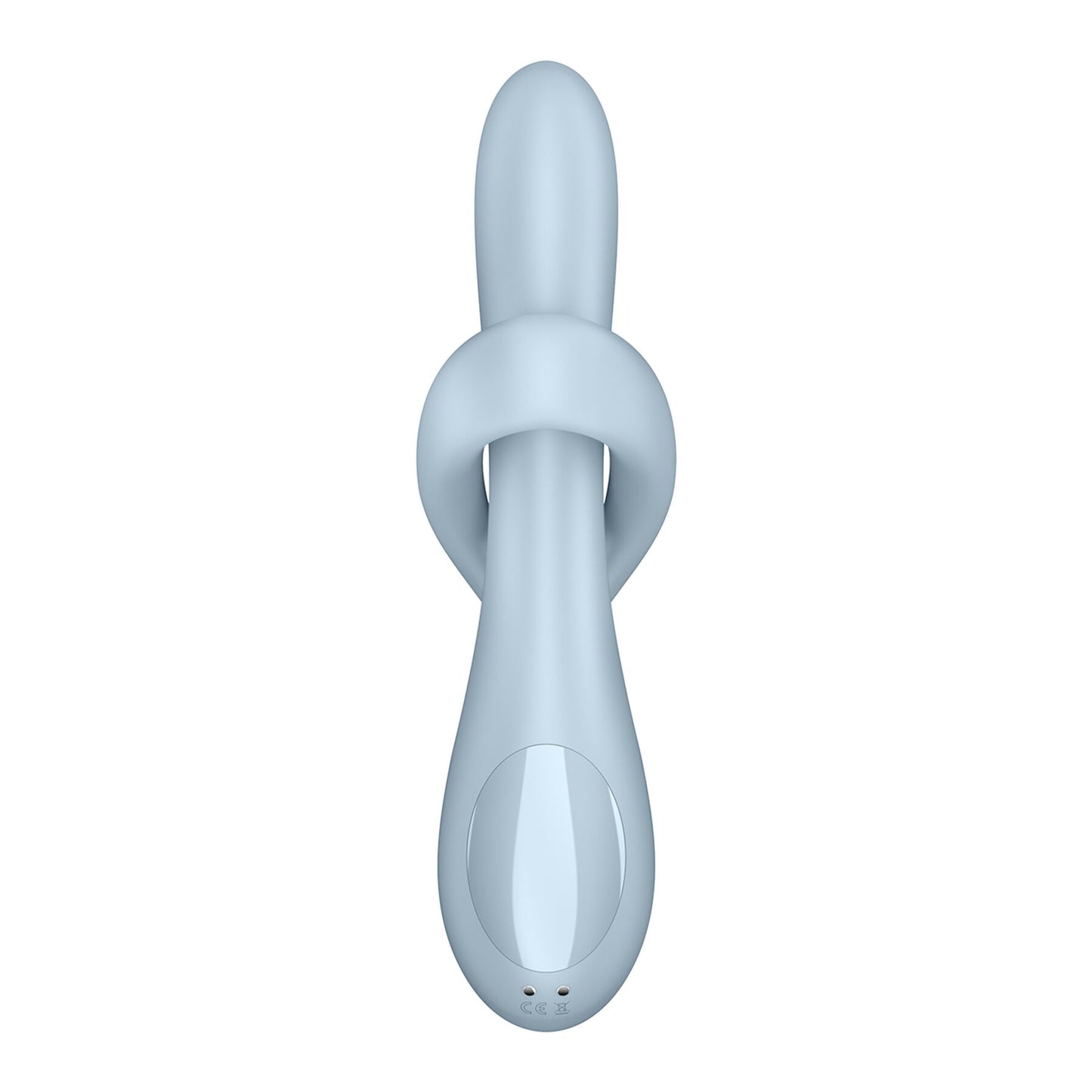 Вібратор з ротацією Satisfyer Heat Flex 4 Grey, підігрів до 39°C
