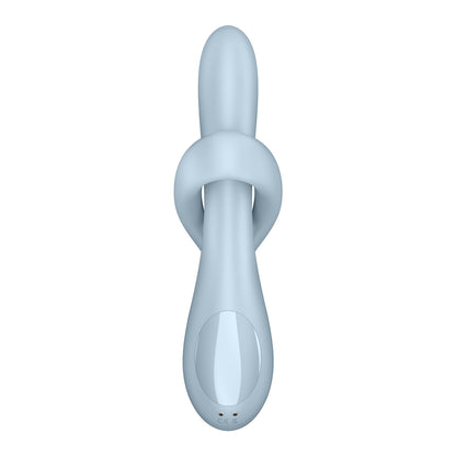 Вібратор з ротацією Satisfyer Heat Flex 4 Grey, підігрів до 39°C