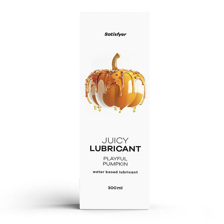 Лубрикант на водній основі Satisfyer Juicy Lubricant Playful Pumpkin water based 300 мл
