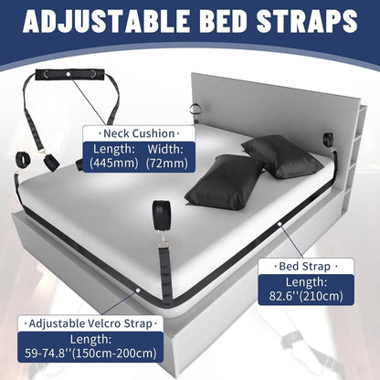 БДСМ-набір LOCKINK YEAHWOW Bed Restraint set