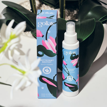 Антибактеріальний спрей для іграшок Goliate Nettoyant Sextoy 100 мл, безпечний для тіла