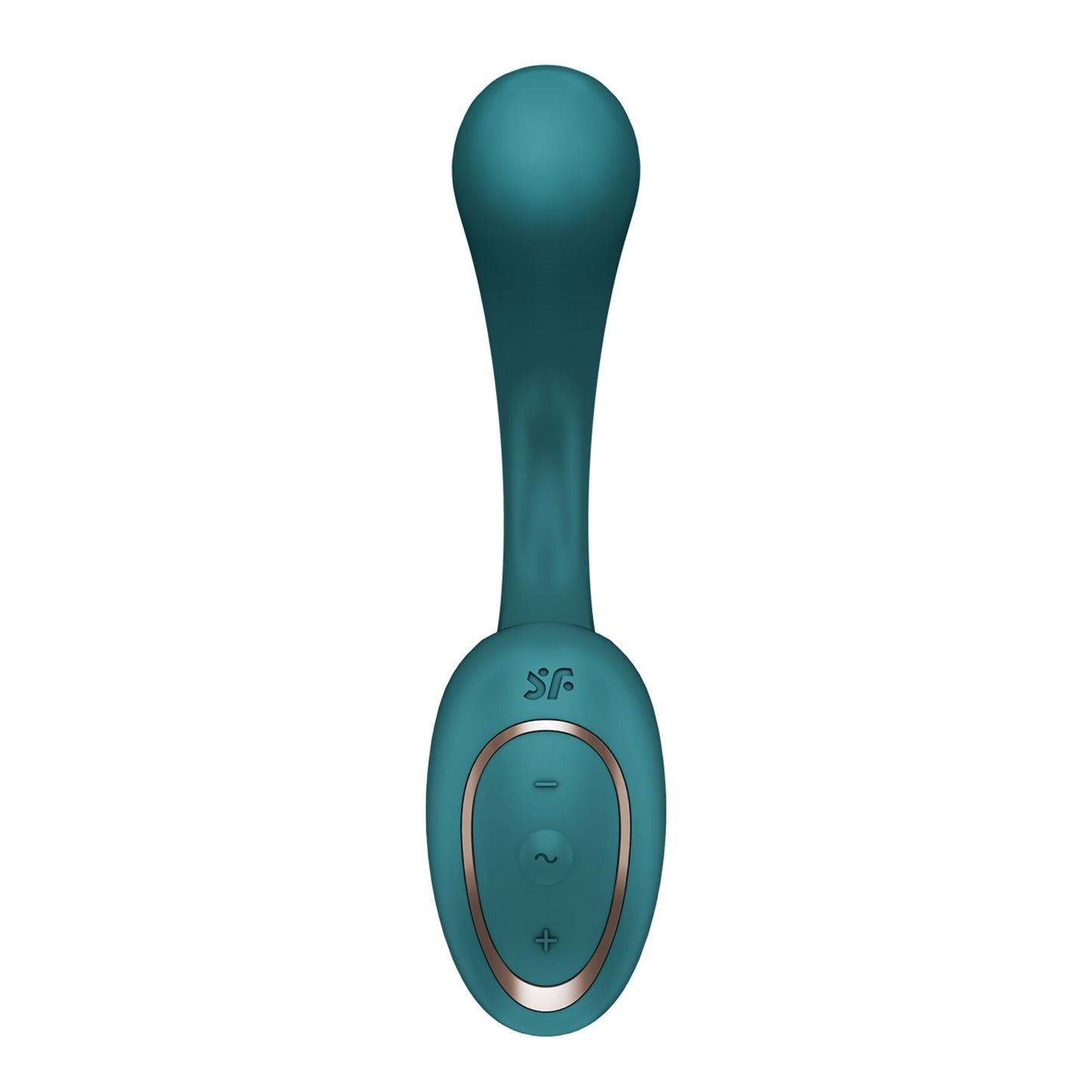 Вагінально-кліторальний вібратор Satisfyer G for Goddess 2 Bottle Green, 2 мотори