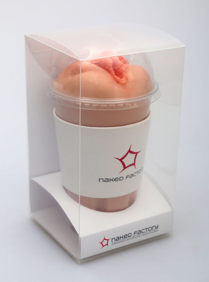 Мастурбатор-вагіна Naked Factory Cup Sleeve V–3, наскрізний